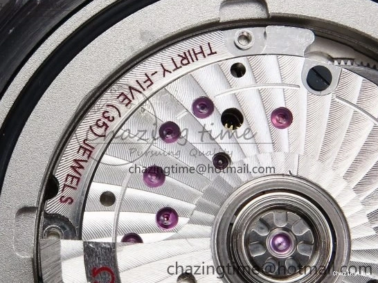 0405 Seamaster 300m 43.5mm Black Ceramic S+F 1:1 Best Edition Black Dial on Black Rubber Strap A WrinkleFree 7731